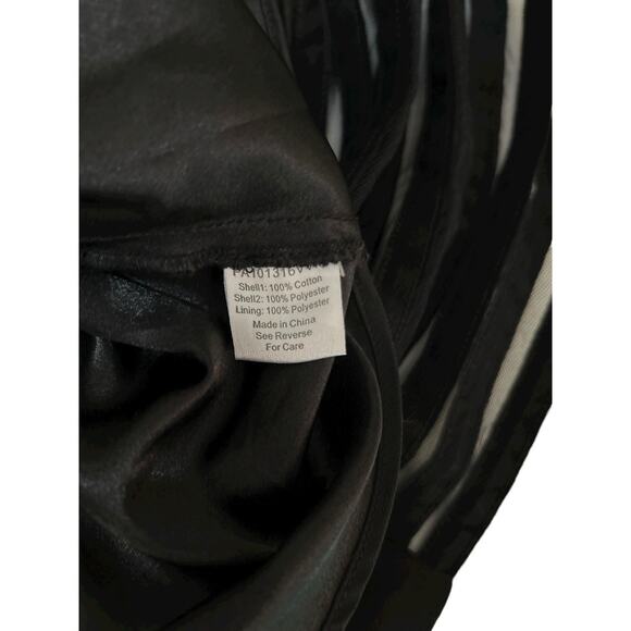 Black Velvet Burnout Corset Strapless Sweetheart Mini Striped Whimsigoth Hoco XS - Picture 7 of 8